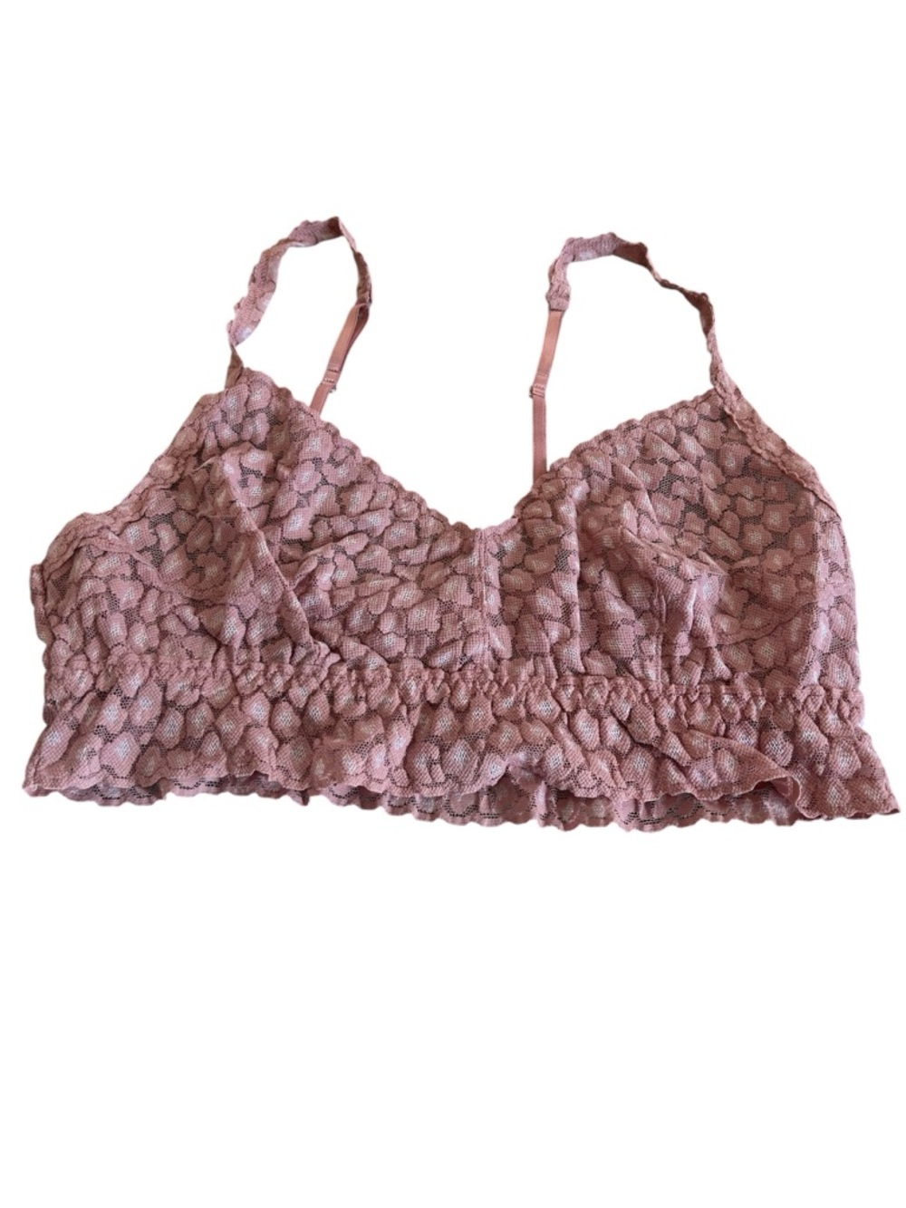 Hanky panky Lace Bralette in Dusty Rose large